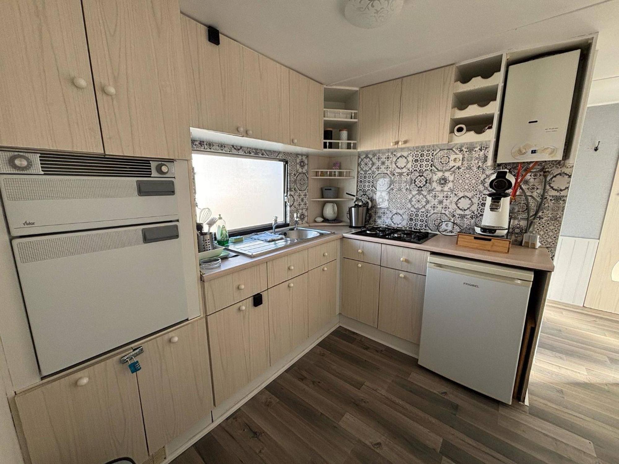 Mobile Home Au Camping New Vennepark Harendijk Ngoại thất bức ảnh